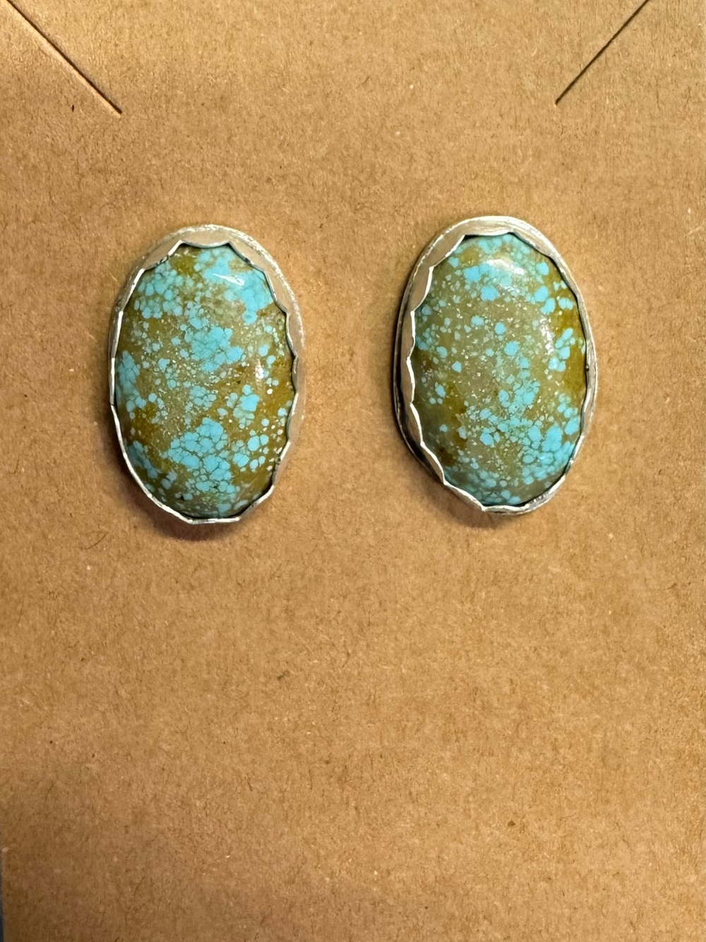 Mine 8 Turquoise Stud Earrings
